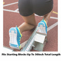 AYIXITIELU Waterproof 31.5in Starting Blocks Storage Bag, Heavy-Duty, Black