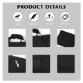 AYIXITIELU Waterproof 31.5in Starting Blocks Storage Bag, Heavy-Duty, Black