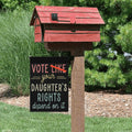 Generic Vote Like Your Daughter House Flag White Decorative Garden Flag