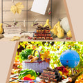 Ferraycle Fall Tiered Tray Decor Mini Books Pumpkin Wood Sign Farmhouse