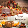 Ferraycle Fall Tiered Tray Decor Mini Books Pumpkin Wood Sign Farmhouse