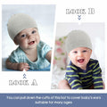 Zando Baby Pink Beanie Hat Soft Knit Winter Cap Size 12-18 Months