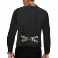 Century Star Men's Gold Vest Steampunk Pirate Western Formal XXL