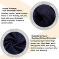 ALWAYSONE Kids Soft Fleece Hoodie Navy Boys Girls 3-12 Years Size S