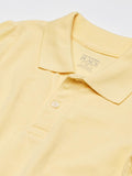 The Children's Place Long Sleeve Polo Shirt Yellow 6-9 Months New