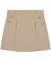 Nautica Girls Khaki Pull-On Scooter Skirt with Undershorts Size 18.5 Plus