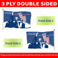 Fight Flag 3x5 Ft Double Sided 3-Ply Ultra-Thick Outdoor Indoor Flag