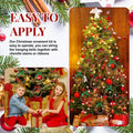 MorningRo 427 Christmas Bell Wreath Ornaments Set Classic DIY Xmas Decor