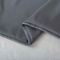 Moccabebe 2 Pc King Size Pillowcases 20x36 Grey Cooling Bamboo Rayon Soft