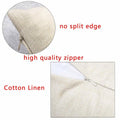 Hopyeer 18x18 AF-Ball Vintage Football Pillow Cover Cotton Linen Throw