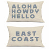 okaxscm Coastal Cowgirl Western Pillow Covers 20x12 Set of 2 Lumbar Throw