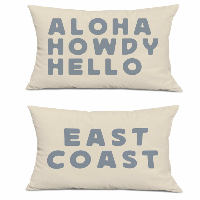 okaxscm Coastal Cowgirl Western Pillow Covers 20x12 Set of 2 Lumbar Throw