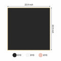 LOTMER 30 Sheets Flower Wrapping Paper, 3 Colors with 3 Ribbons & 30 Cards
