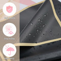 LOTMER 30 Sheets Flower Wrapping Paper, 3 Colors with 3 Ribbons & 30 Cards