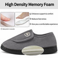 HARENCE Women's Slippers Memory Foam Fur Lined Closed Back Size 38/39