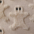 Allorry 2-Pack 18x18 Beige Gingerbread Christmas Pillow Covers Soft Plush Fur