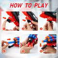 XEUOME Spider Gloves Web Shooter Toy Kids Wrist Set Black