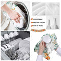 Thanksgiving Green Pumpkin Kitchen Towels Set of 2 18x28 Fall Decor Absorbent
