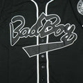 ACAIL Biggie Bad Boy Movie Baseball Jersey Stitched Black Size S