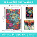 Camocin Cat Diamond Painting Kit DP-05 12x16in Full Drill 5D Crystal Art