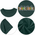 ELDPS Thanksgiving Shirt Women Casual Fall Top Thankful Tee Single Unit - Size L