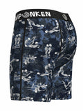 WIPONKEN Men's Boxer Briefs Moisture Wicking No-Fly Underwear Size S