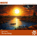 MISITU 1000pcs Jigsaw Puzzle The Sun Rising Challenging 10.24x14.96in