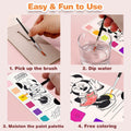 Paint with Water Mermaid Coloring Book Kit Travel Toy Mess Free for Kids
