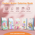 Paint with Water Mermaid Coloring Book Kit Travel Toy Mess Free for Kids