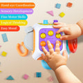 Montessori Busy Cube Sensory Toddler Toy Educational Activity Age 2-4