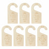 Qianyu Baby Closet Dividers Wooden Double-Sided Organizer Set of 7