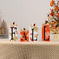 4 PCS Autumn Wood Sign Fall Decor Farmhouse Harvest Thanksgiving Indoor
