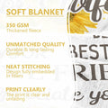 JTUOW Sunflower Blanket Pastor Appreciation Christian Gift 60x50