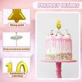 wusiyork Number 6 Birthday Candle Cake Decoration 1pc