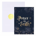 Christmas Cards 6x8in Watercolor Art with Envelopes & Stickers 1 PCS