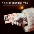 Santa's Lost Driver License Christmas Ornament with String & Envelope