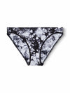 Happy Nation Girls Cool & Comfy Seamless Bikini Underwear Black Tie Dye Size L