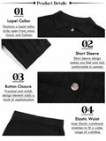 Imily Bela Womens Hollow Out Knit Cardigan & Wide Leg Pants Set Black Size M
