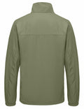 Little Donkey Andy Men's Windbreaker Jacket Lightweight Water-resistant Sage XL