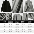LICOBOD Women's Lightweight Cotton Open Front Hoodie Coat Black, Size L