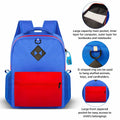 DGOOH Superhero Kids Backpack 16'' Cartoon School Bag Boys Girls