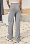 Yousify Women's Wide Leg Sweatpants High Waisted Baggy with Pockets - Size XXL