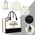 YUANHAO Grandma Tote Bag Large Beach Travel Gift Mothers Day Nana Gift