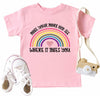 CAZYCHILD Dot Day Kids T-Shirt Rainbow Toddler Size Colorful - Size 5T