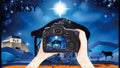 YYNXSY Nativity Scene Backdrop 10x8FT Christmas Star Night Blue