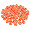 M2cbridge Halloween Resin Candy Corn Mini Ghost Pumpkin Charms 3D 60pcs