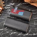 WANTHER Leather Cigar Case Travel Humidor Kit Cedar-Lined Accessories