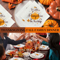 Crtiin Pumpkin Baby Shower Napkins He or She Gender Reveal 100 Pcs