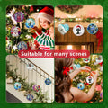 Bee Christmas Ornaments 2024 Acrylic Hanging Decor Indoor Outdoor