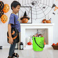 hsmyank Halloween Reusable Trick or Treat Tote Bags 6PCS Multicolor Drawstring